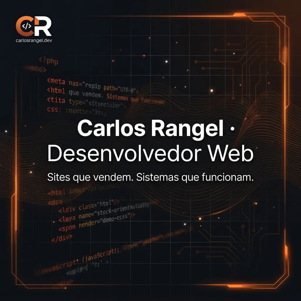 Carlos Rangel • Desenvolvedor Web
